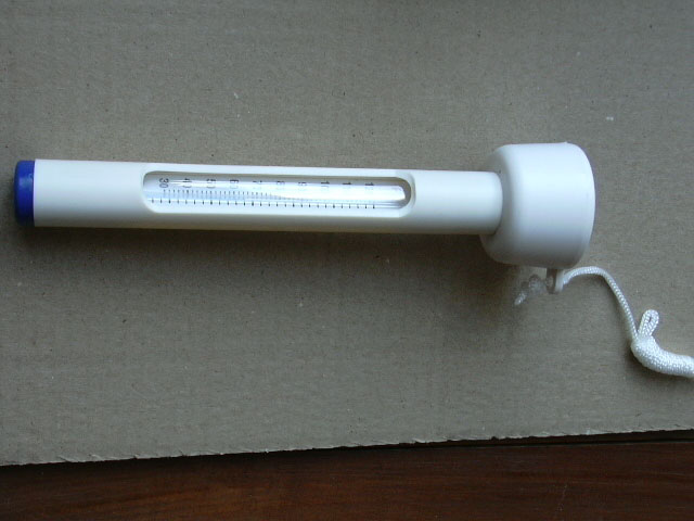 Thermomètre flottant blanc standard / 290011200